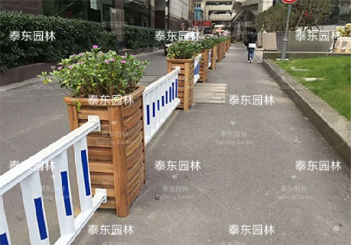 鋁合金花箱護(hù)欄